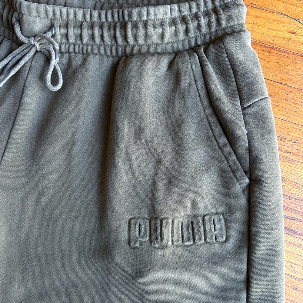 Men's PUMA stretch athletic sweatpants size large - Picture 2 of 7